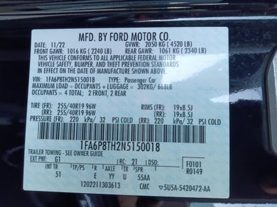 2022 Ford Mustang EcoBoost Premium