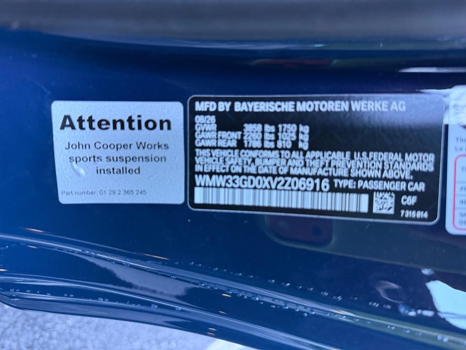 2027 MINI 2 Door John Cooper Works
