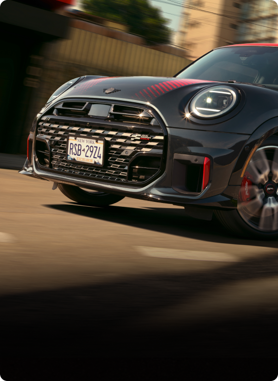 The rear exterior of the MINI JCW 2 Door.